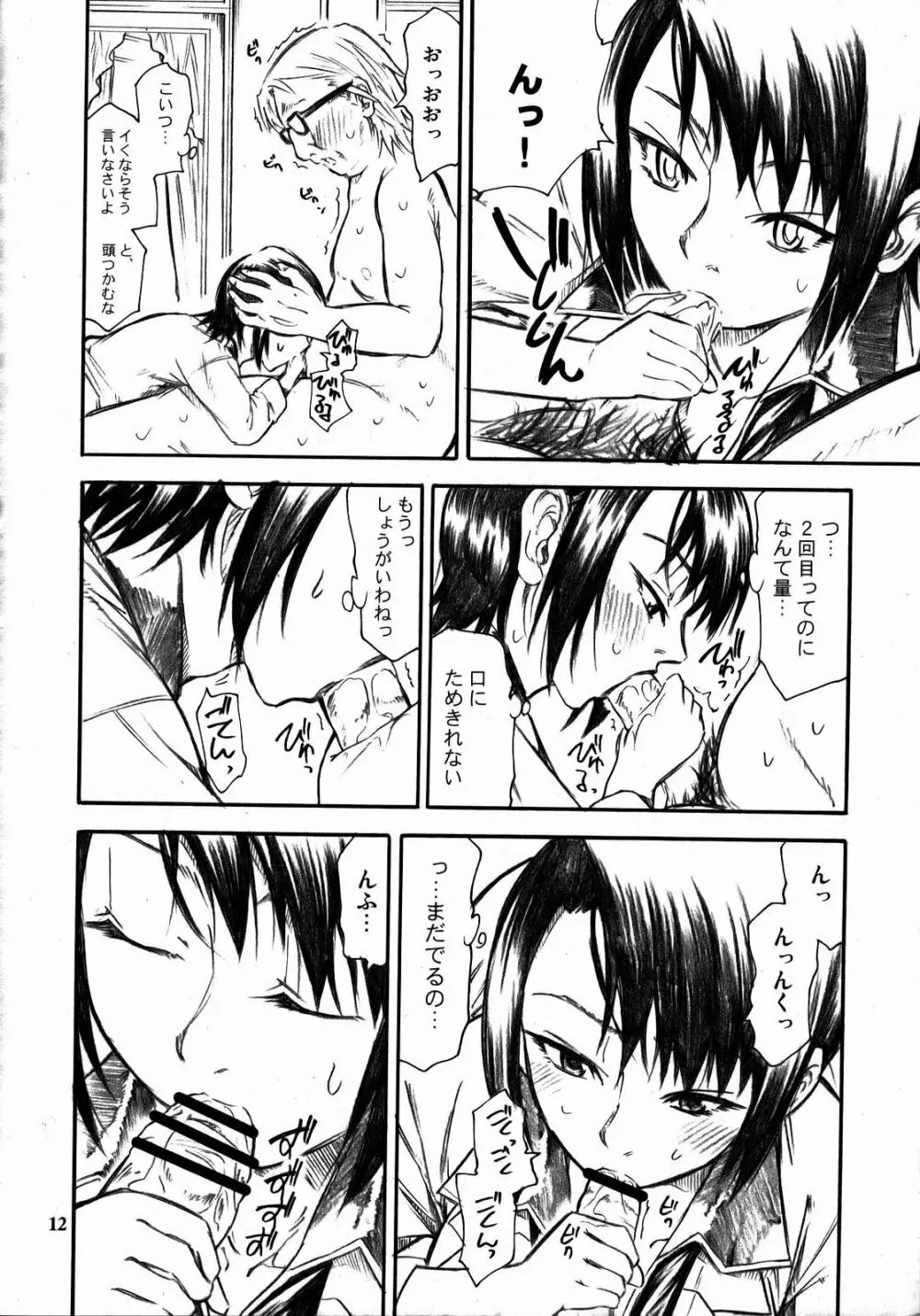 遥さんがうんざりしながらします。 Page.11