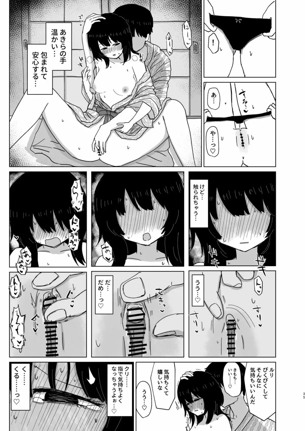 付き合ってない男女の温泉旅行 Page.35