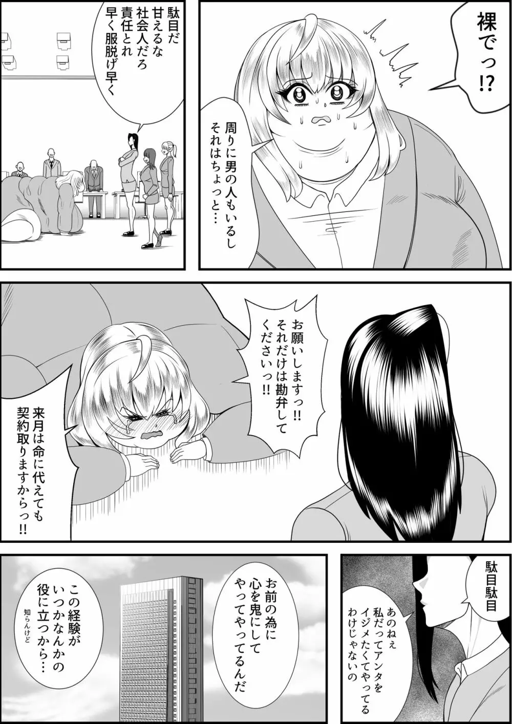 猪爪美紀の肥満化復讐劇 Page.7