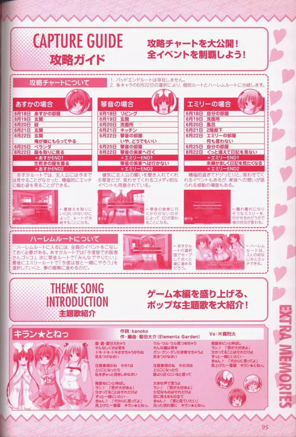 幼なじみと甘～くエッチに過ごす方法 オフィシャルファンブック Page.97