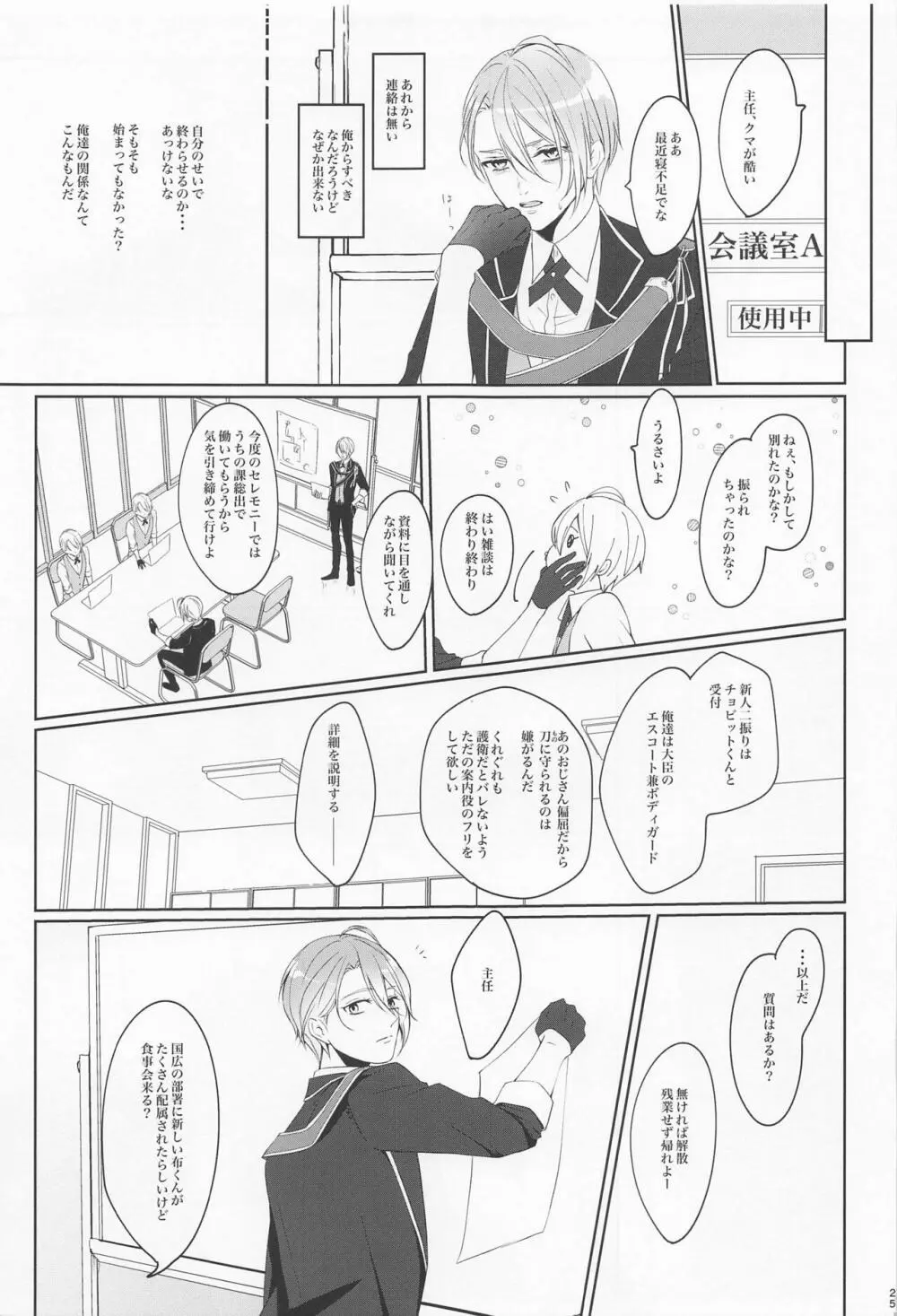 政府刀長義のレンアイ事情 Page.22