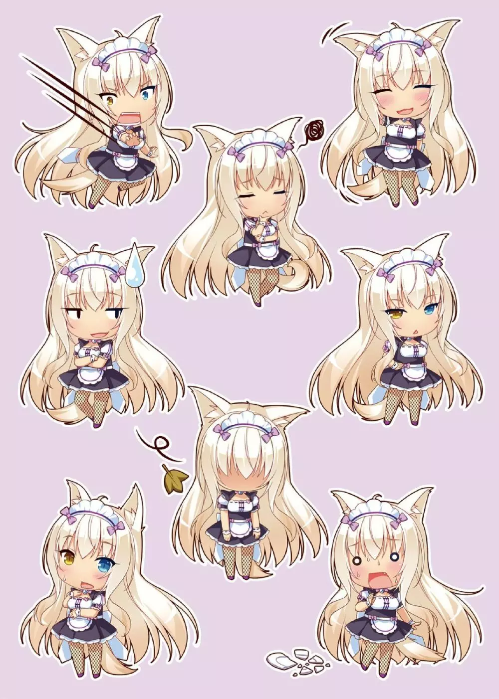 NEKOPARA ART WORKS Vol.2 Page.8