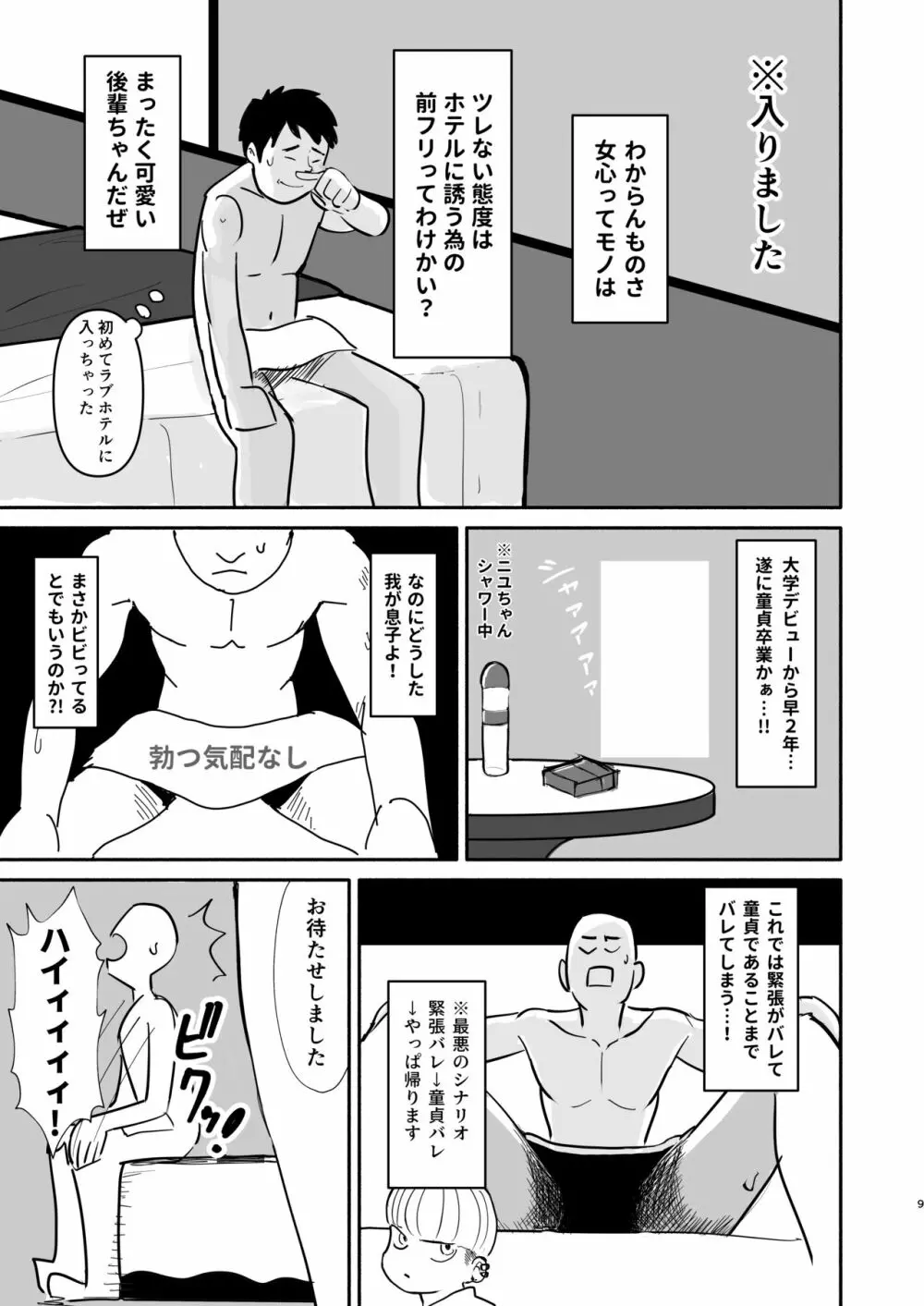 モテない俺を見かねた友達が女の子を紹介してくれた話。 Page.8