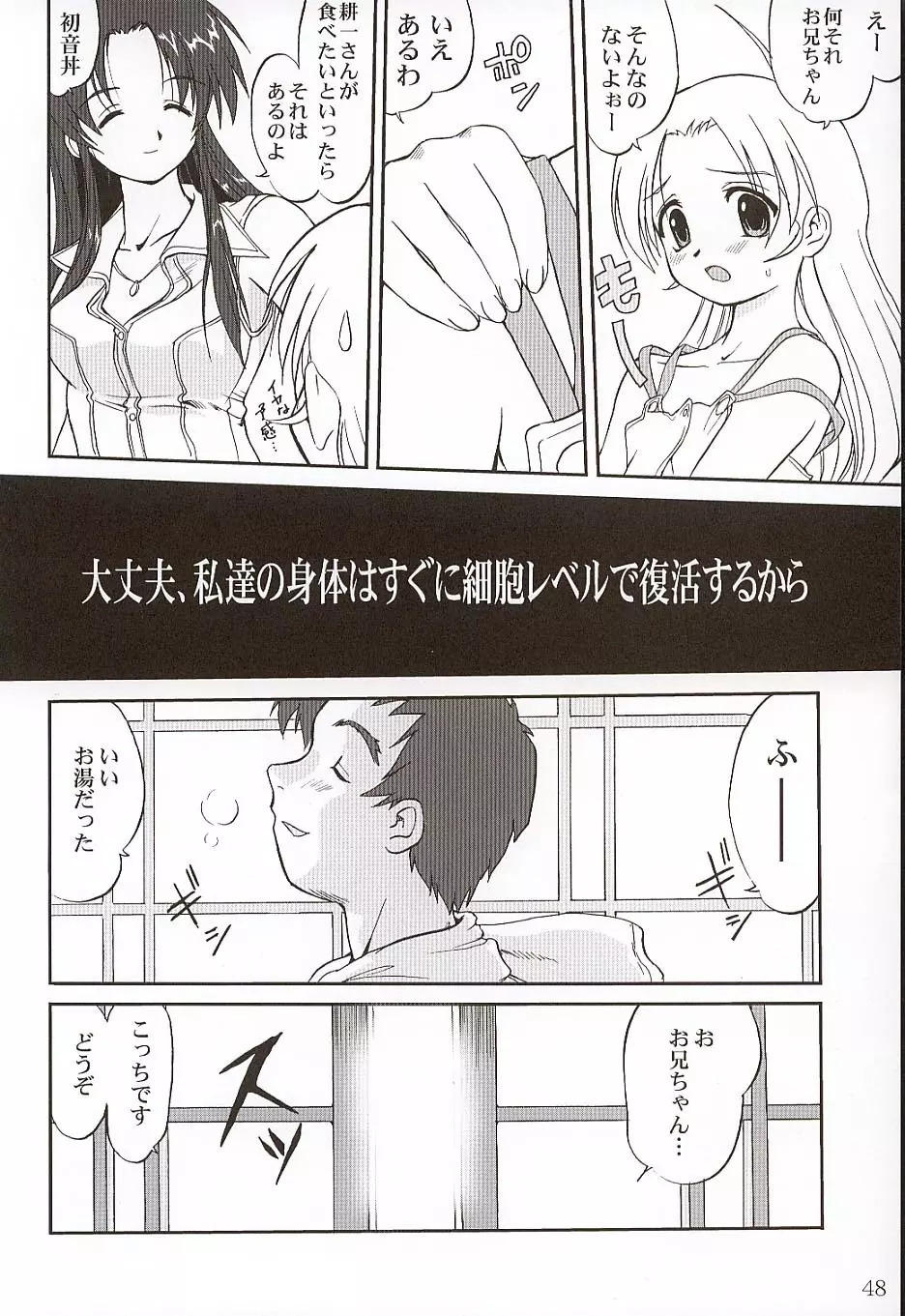 楓ちゃんの憂鬱!! Page.47