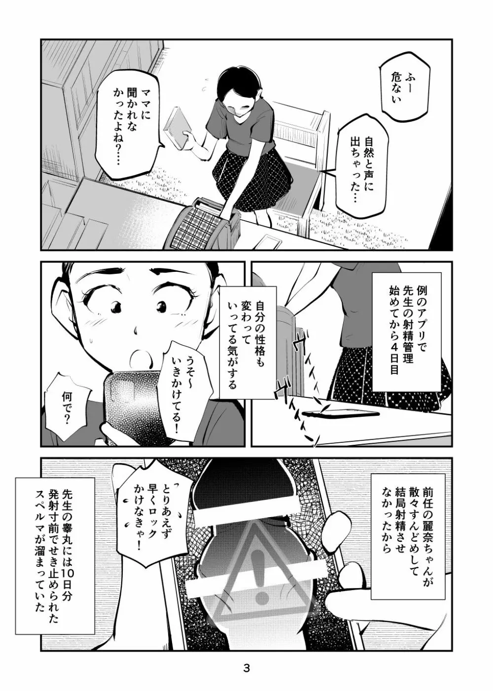 ちんぽ飼育係3 Page.3