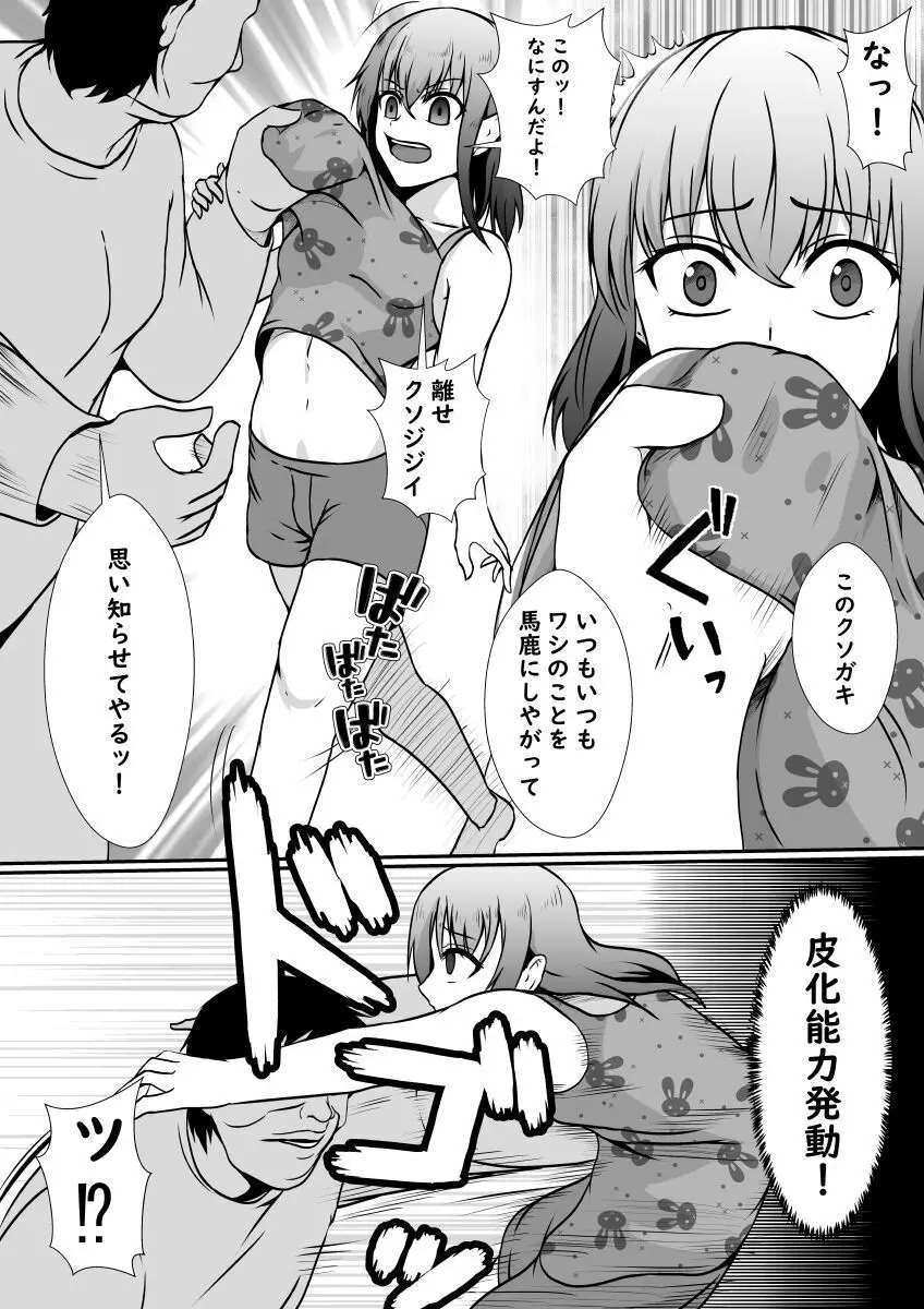 皮化魔獣の力を借りて魔法少女になりました Page.7