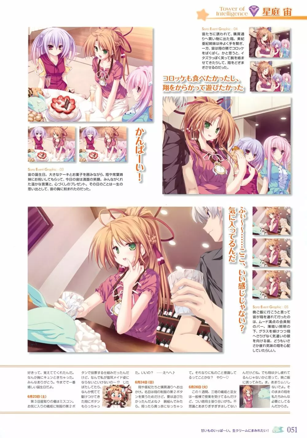 77 (セブンズ) ～and, two stars meet again～ ビジュアルファンブック Page.56