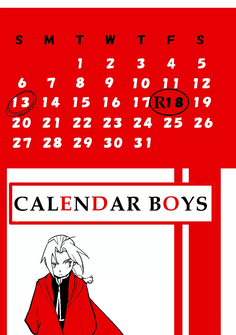Calendar Boys Page.1