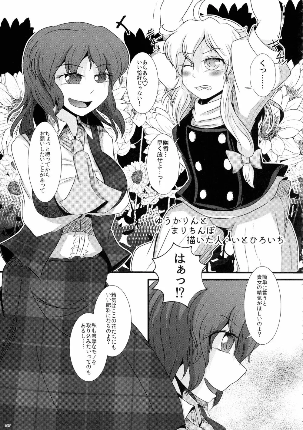 東方おちんぽ生えちゃった合同誌 東方Project Page.246