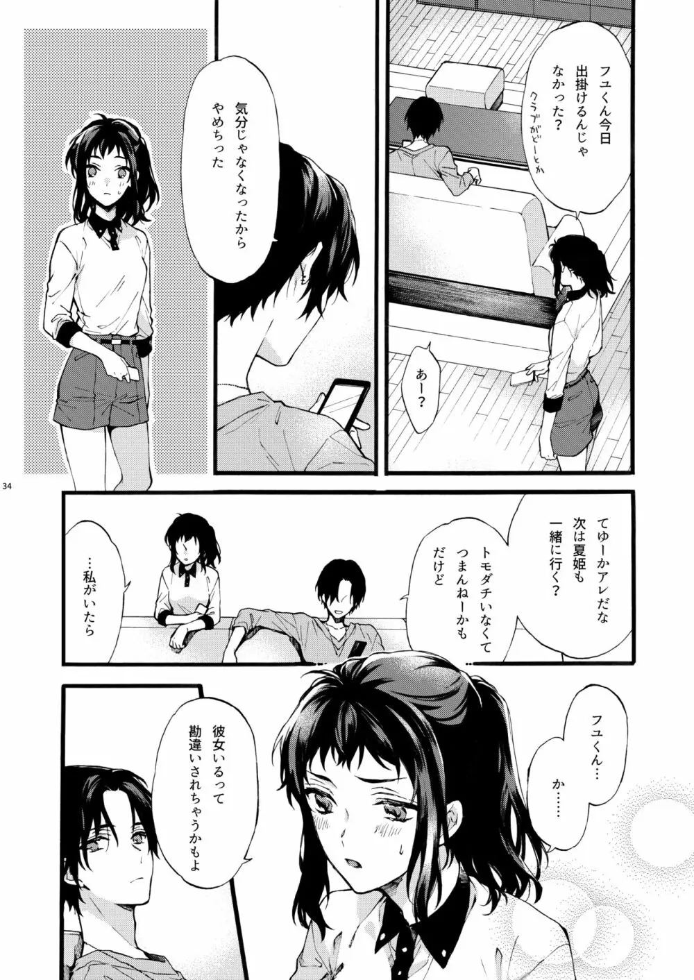 このひと彼氏じゃありません!!〜四ノ村兄妹の事情〜 Page.34