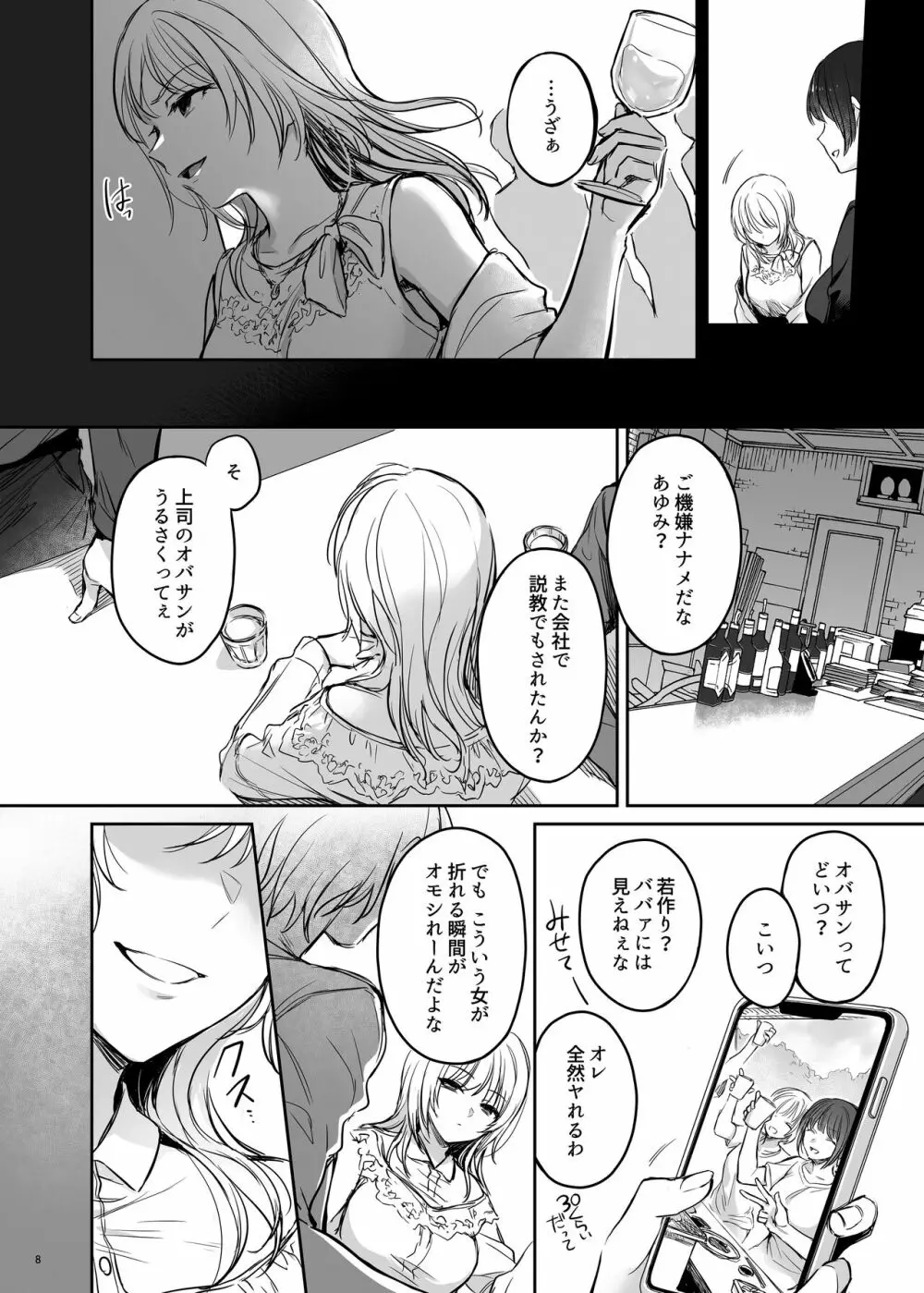 続々ワカラセ～ハイスぺOLはあゆみの玩具～ Page.8