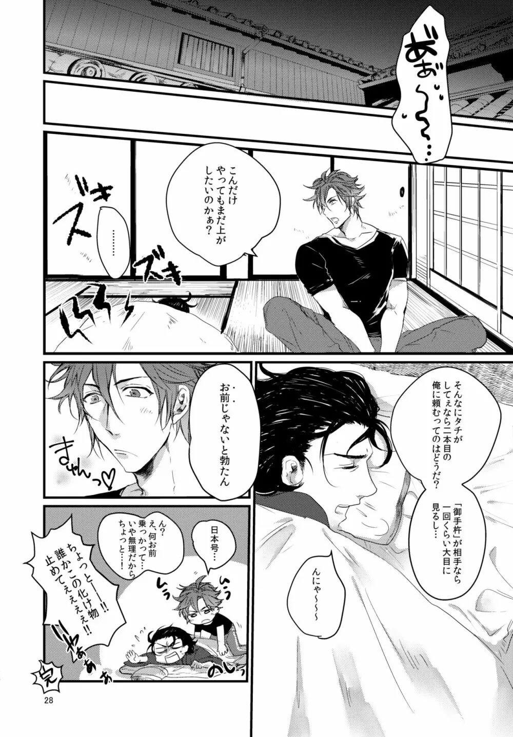 東西槍の同衾事情 Page.27