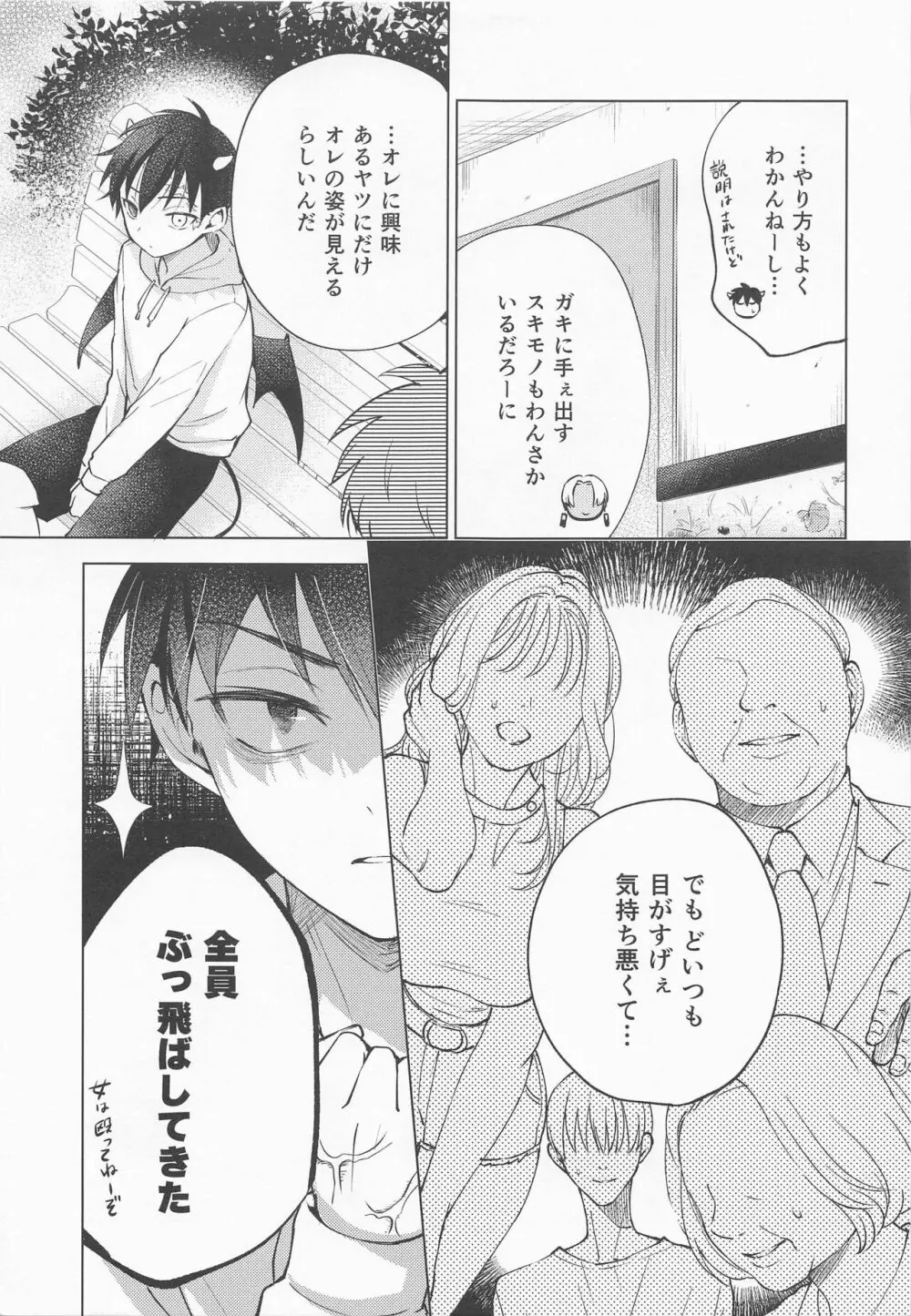 王さまの淫魔くん Page.8