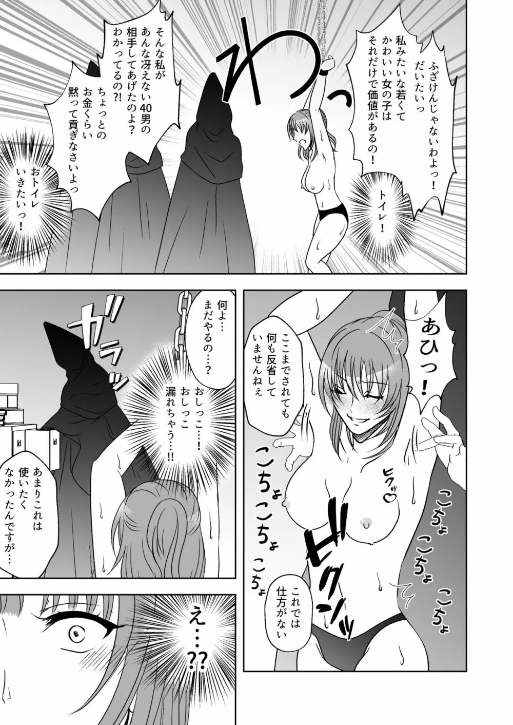 屈服ご指導闇サイト~結婚詐欺女のくすぐり責め Page.20