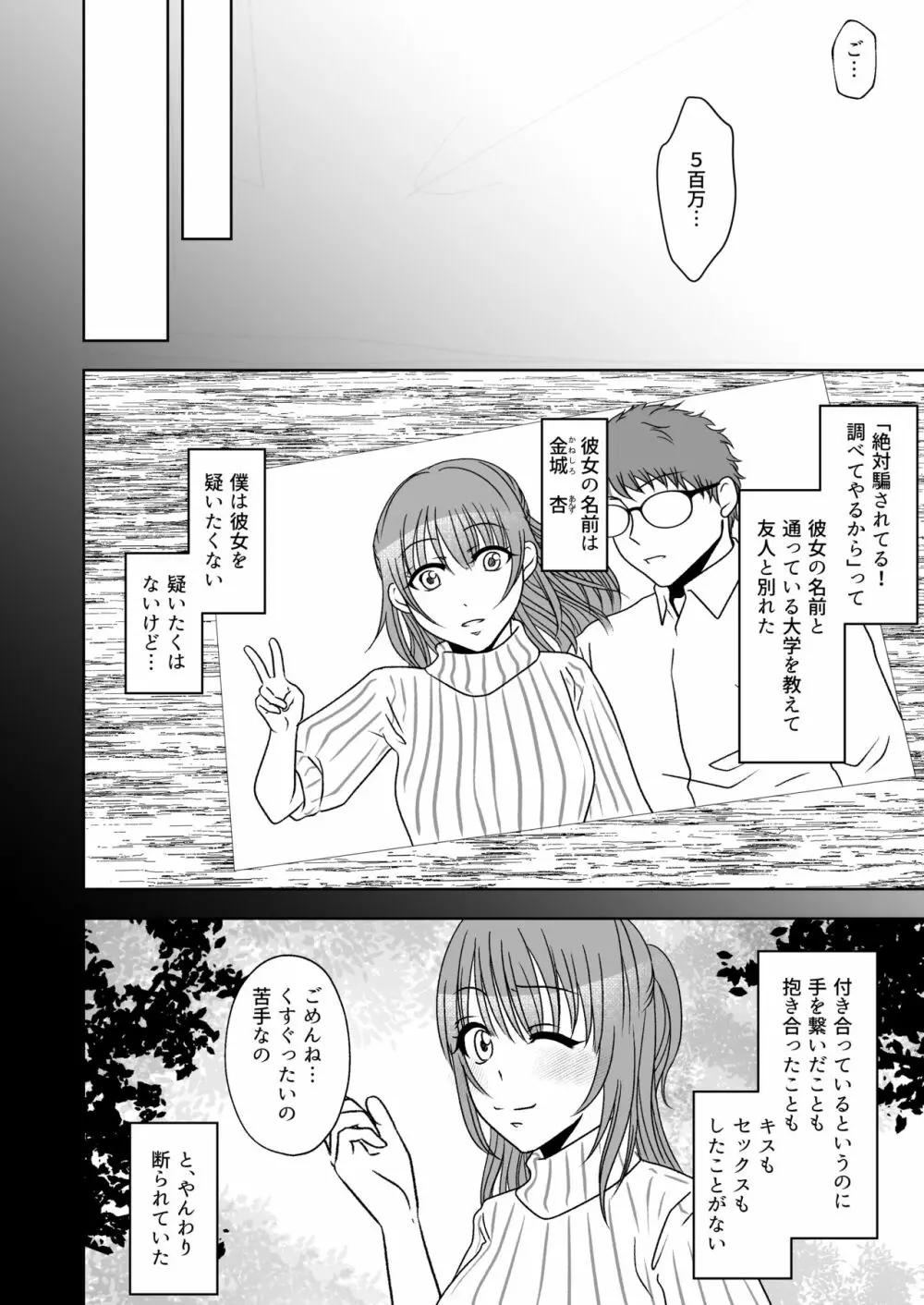 屈服ご指導闇サイト~結婚詐欺女のくすぐり責め Page.3