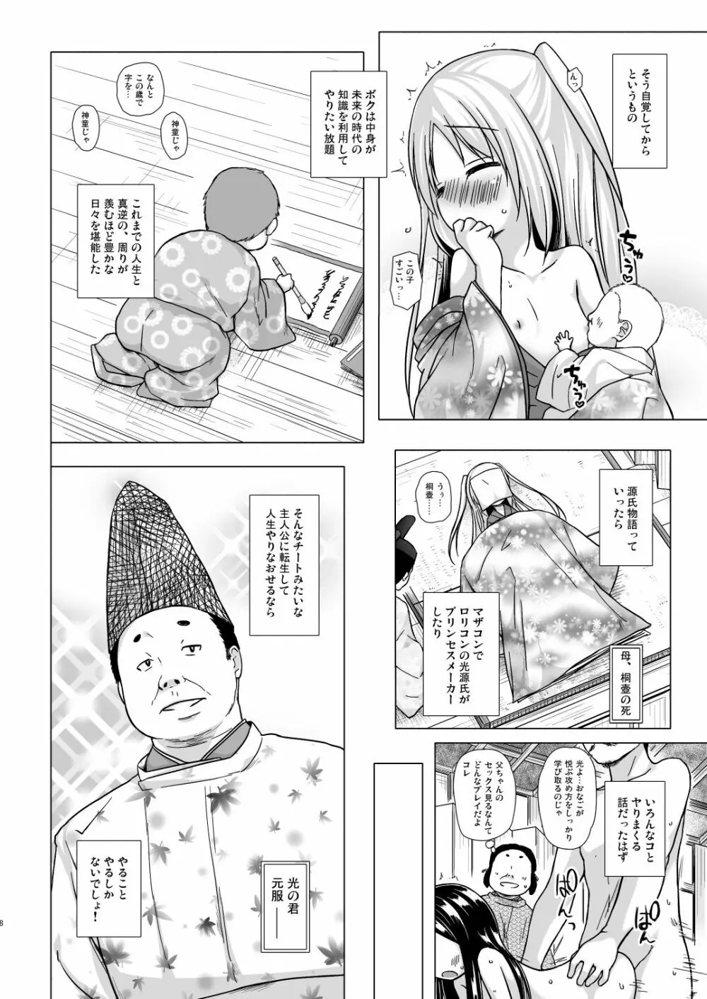 光の君のさがなき計画 <総集編> Page.8