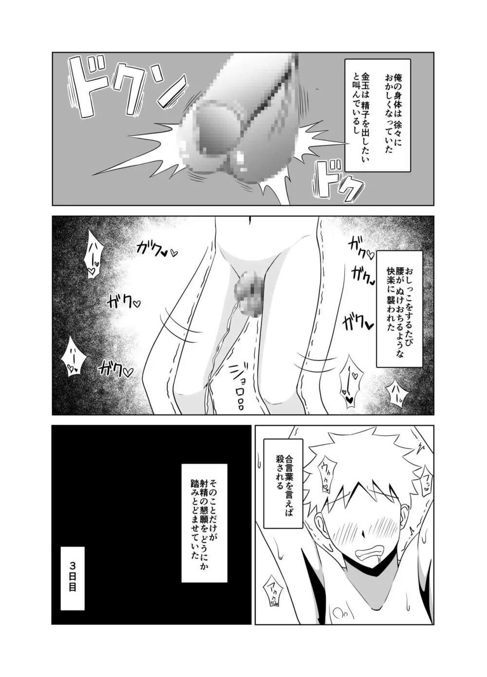 ふにゃチン調教~カウパー1滴も出せない状態で性的な調教~ Page.15