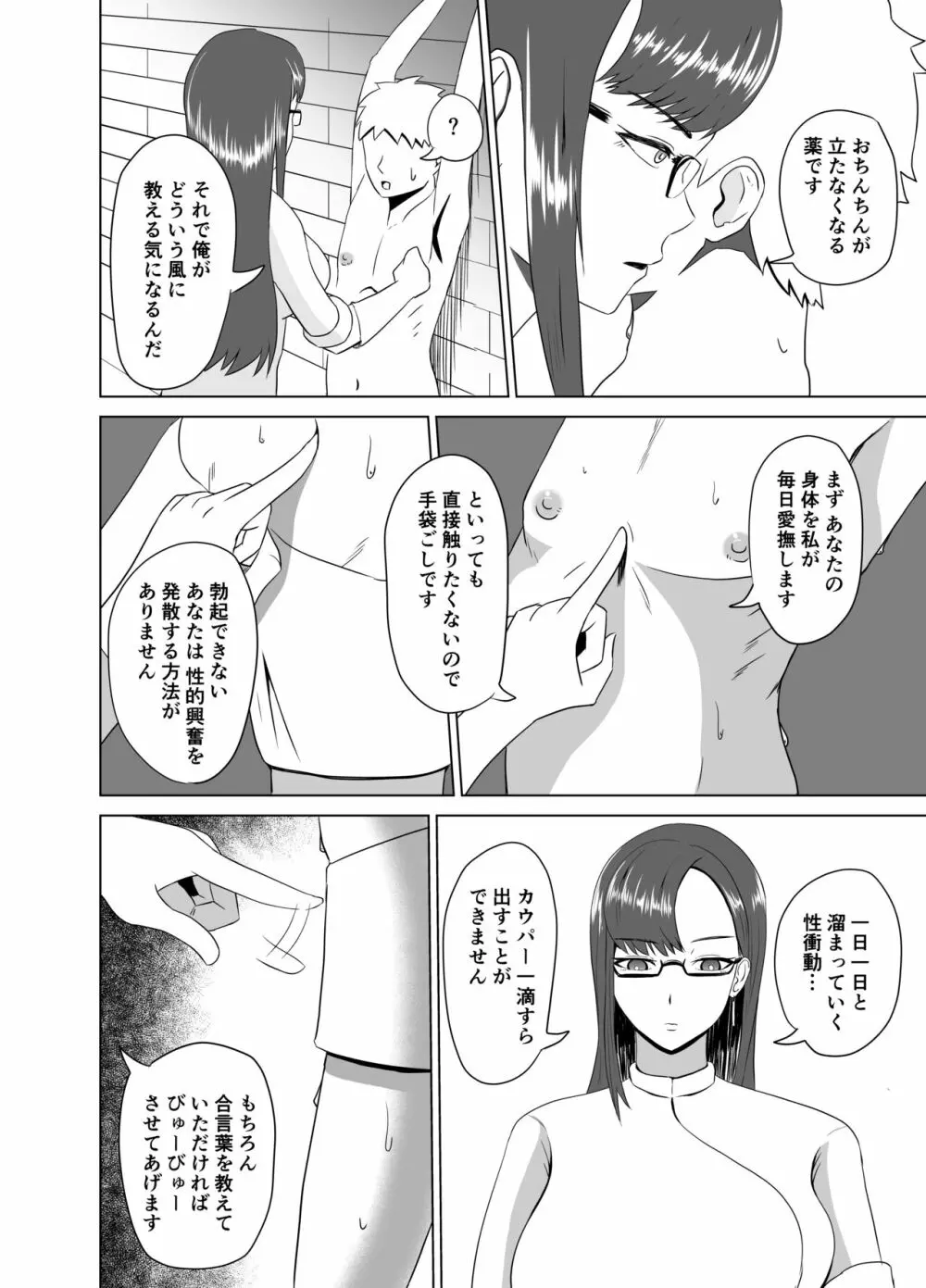 ふにゃチン調教~カウパー1滴も出せない状態で性的な調教~ Page.4