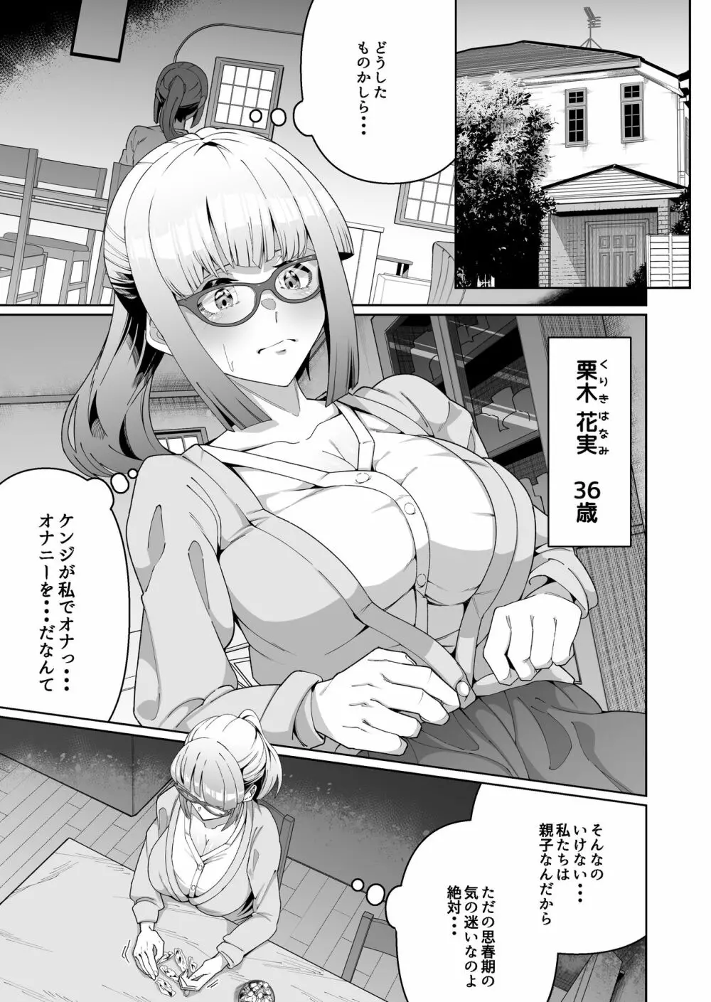 スケベボディの母と欲情する息子 1 Page.2