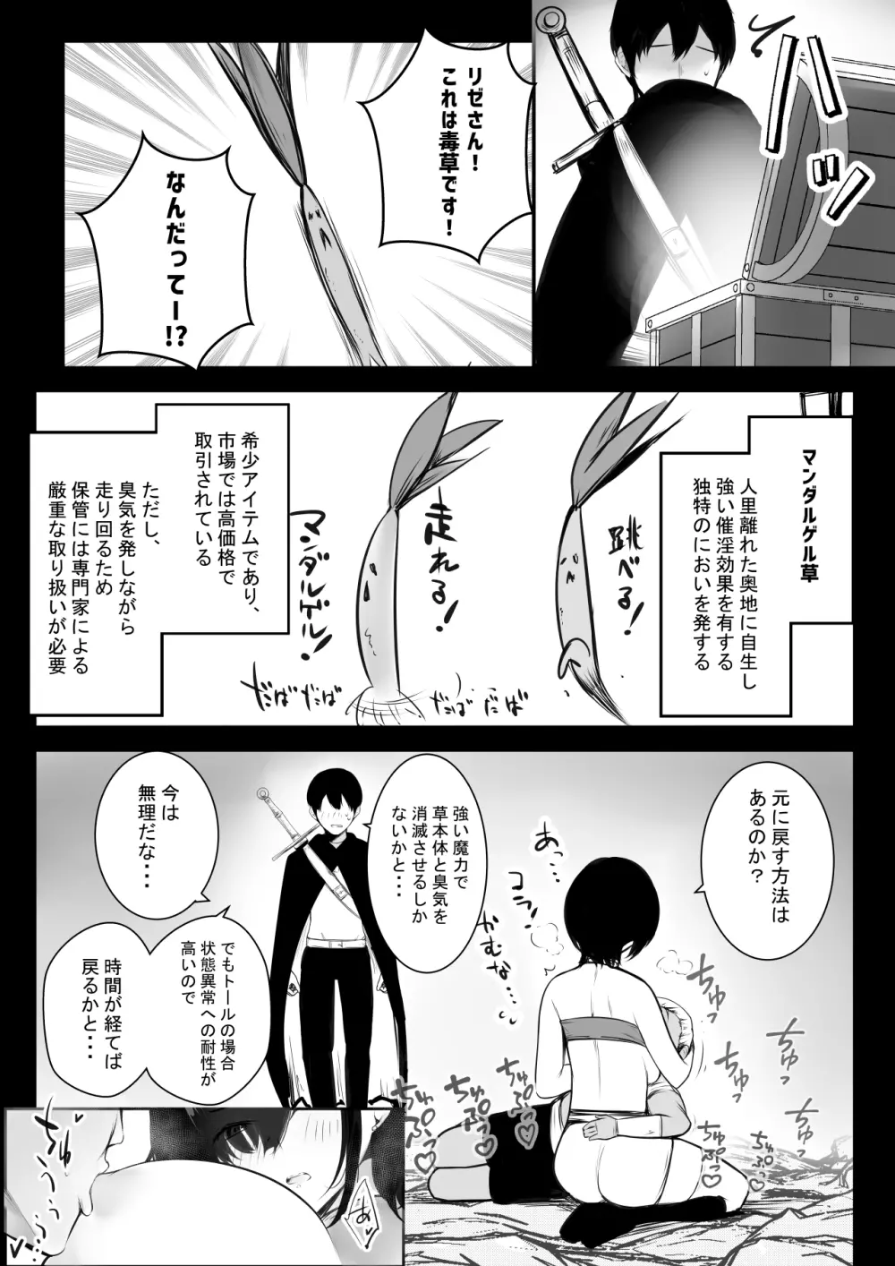 女騎士リゼは今宵も間男に抱かれる2 Page.11