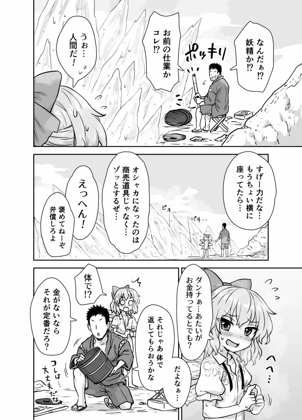 真夏のチルノちゃん Page.3