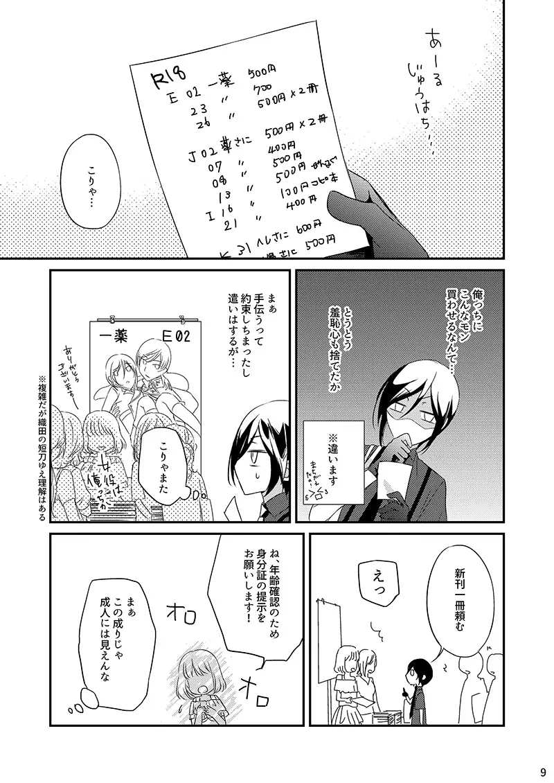 【Web再録】薬さに Page.8