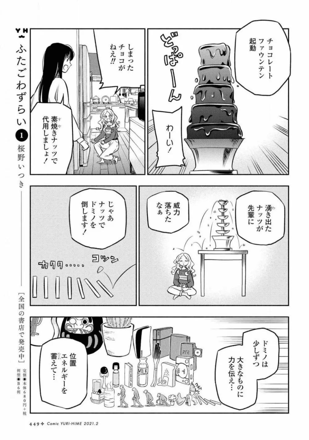 コミック百合姫 2021年02月号 Page.449