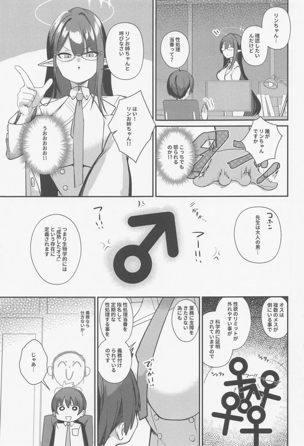 ショタ先生の性処理当番 ~ゲヘナ風紀委員会銀鏡イオリ編~ Page.4