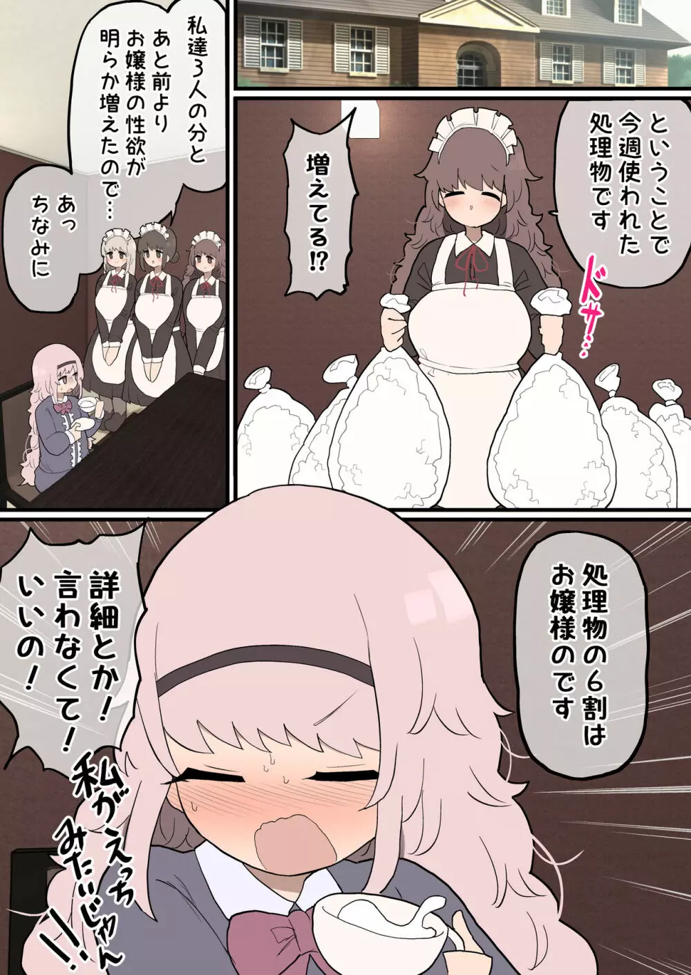 ふたなりお嬢様ちゃん ～専属メイドさんに射精のお手伝いをしてもらいます!～ Page.30