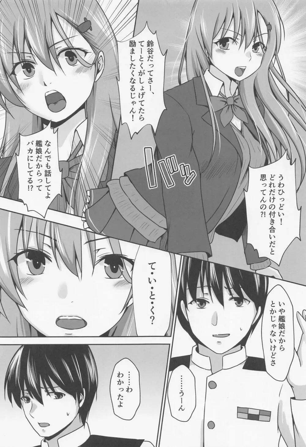 ちょっとドMな秘書艦鈴谷 Page.6