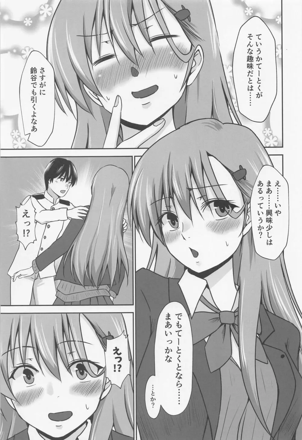 ちょっとドMな秘書艦鈴谷 Page.8