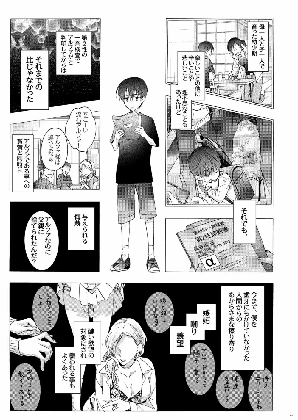 僕の為のオメガ Page.70