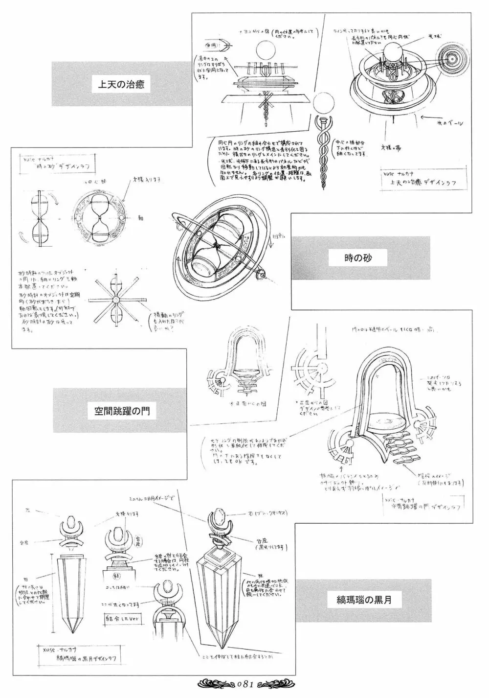 聖なるかな オフィシャル設定資料集 Page.82