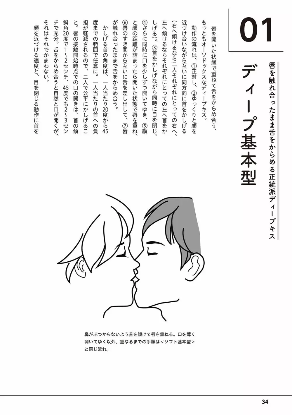 唇と舌の性感開発・キス完全マニュアル イラスト版……とろキス Page.36