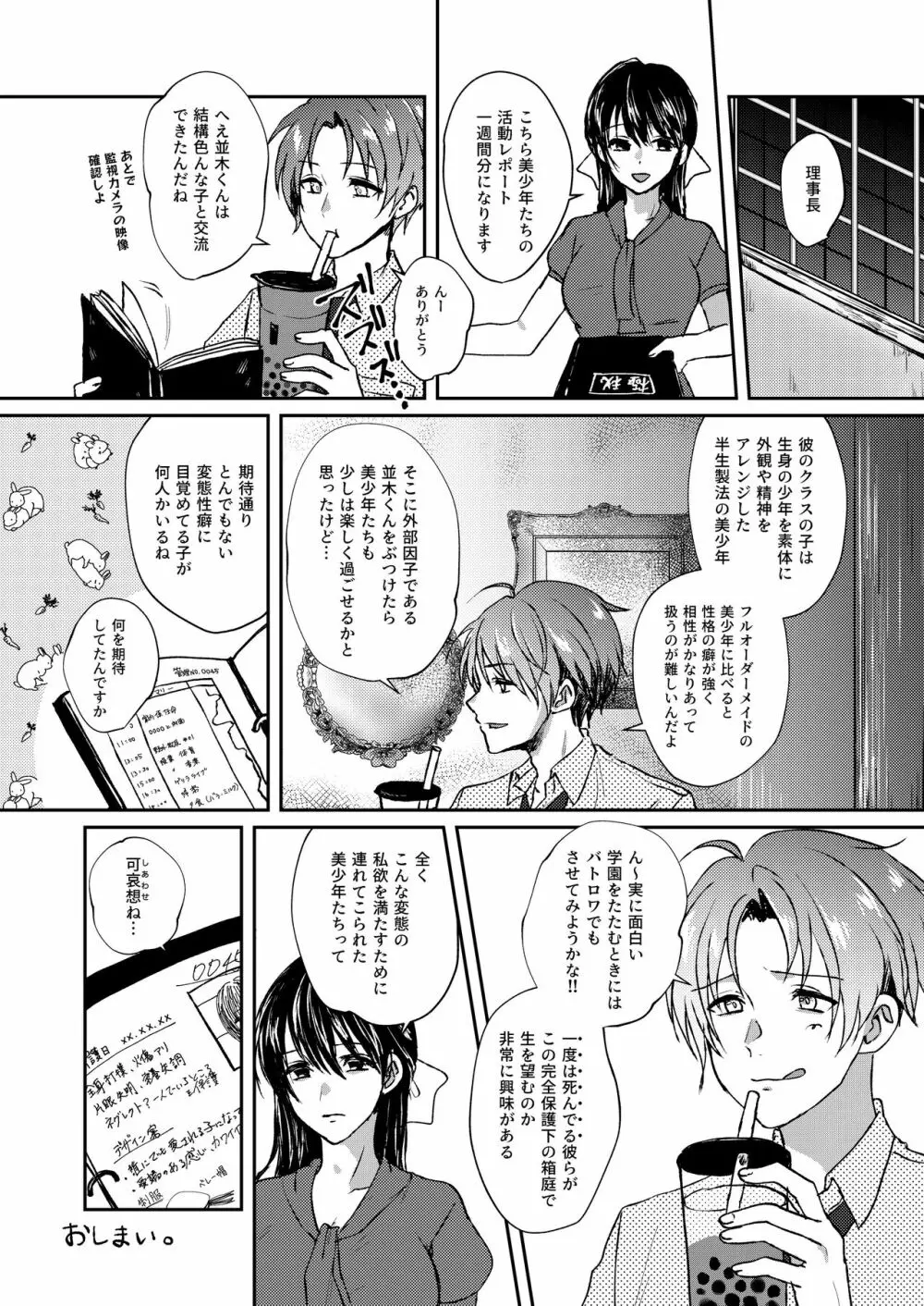 美少年の箱庭 Page.25