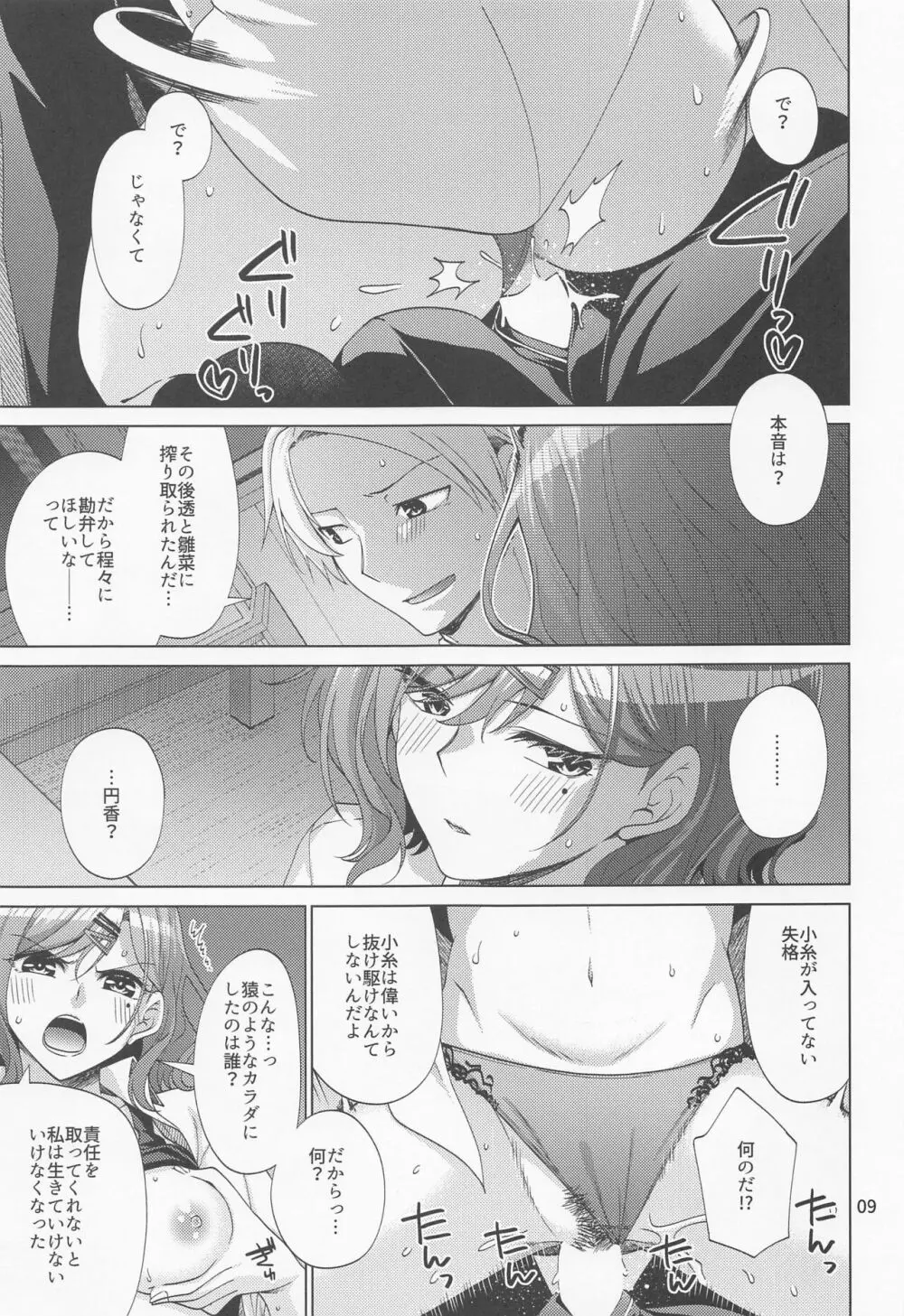 セックスにどハマリした樋口円香 Page.8