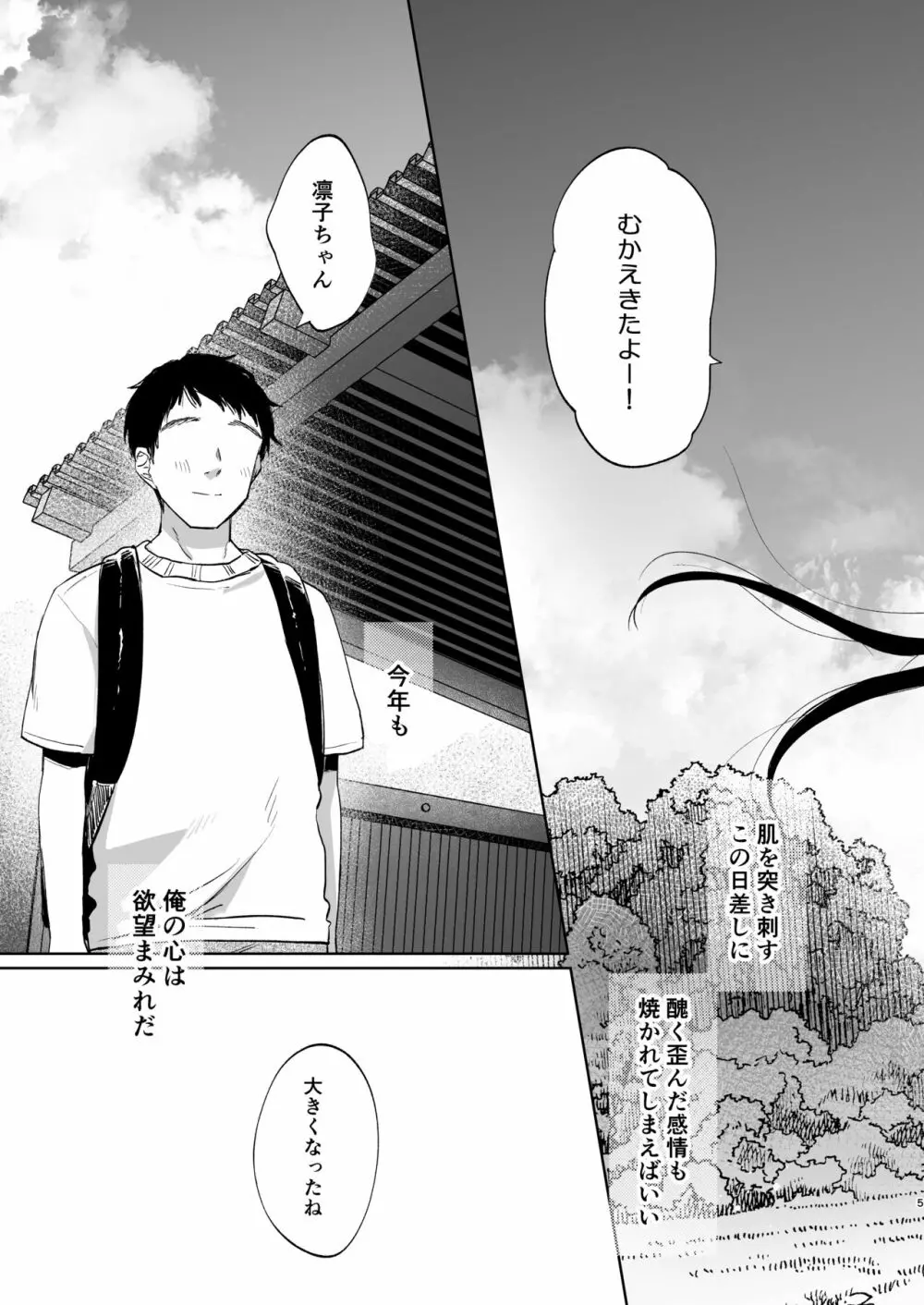 りんこと叔父さんの初めての夏休み Page.4