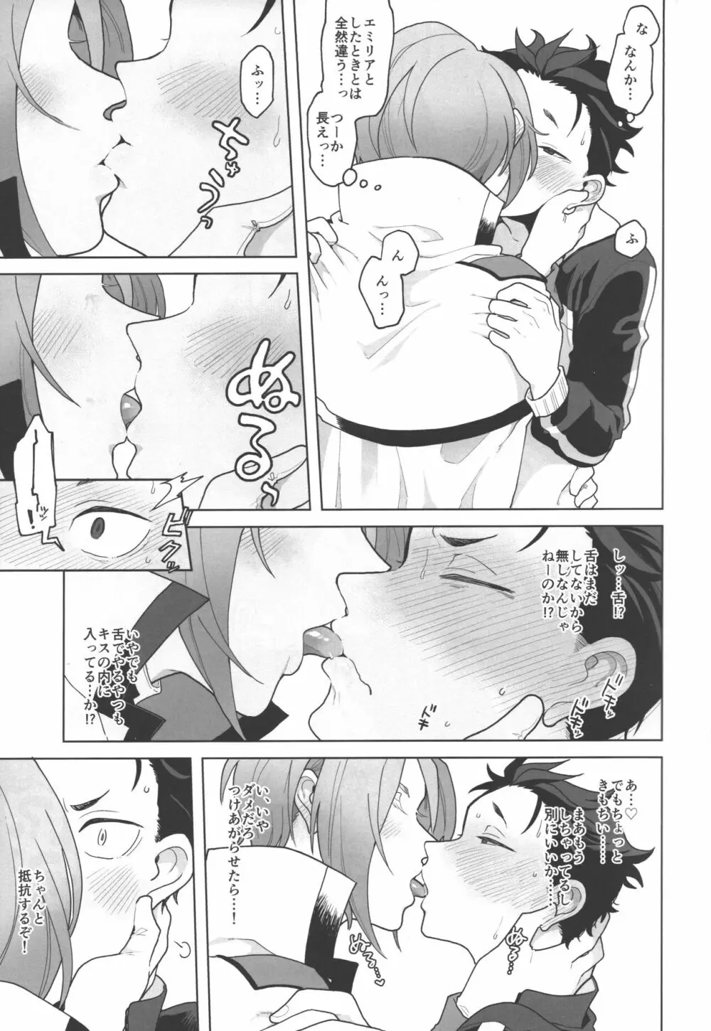 ユリスバがひたすらちゅっちゅしてるほん Page.4