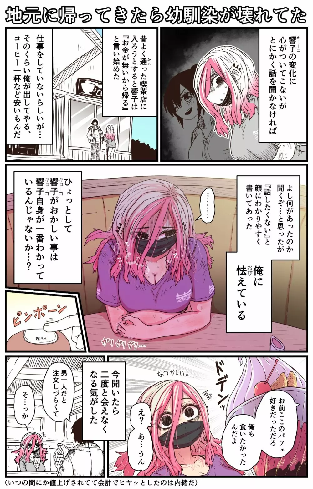 地元に帰ってきたら幼馴染が壊れてた Page.2