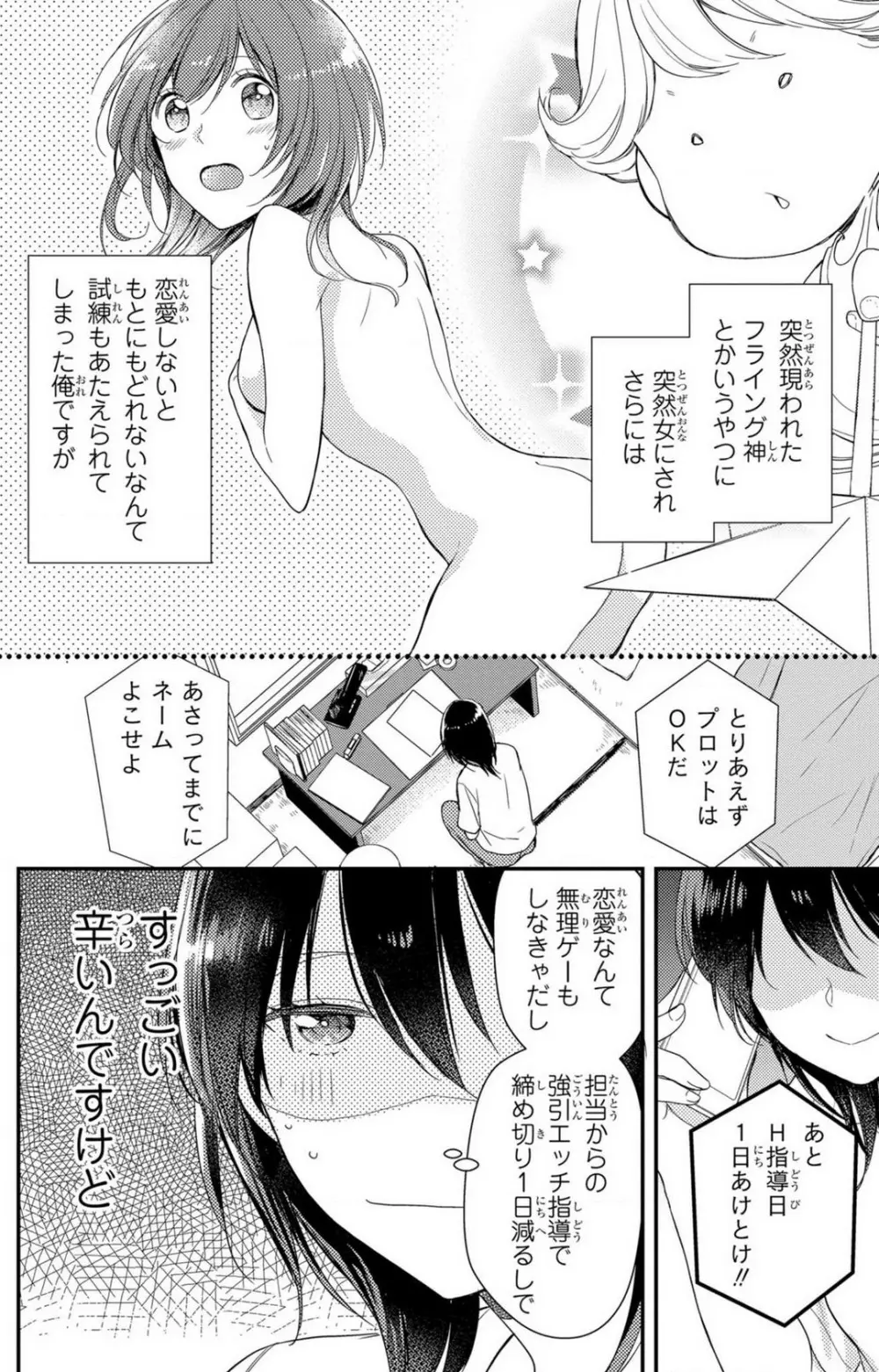 童貞男子“女体化”開発生活 1-7 Page.35
