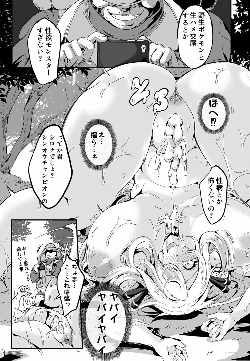 シロナさんはなんかこう…とても残念でエッチです Page.10