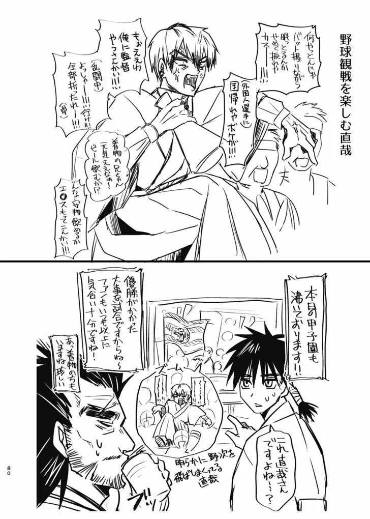 詰～直哉受けweb漫画再録集～ Page.79