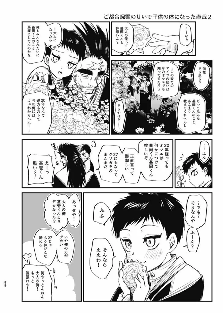 詰～直哉受けweb漫画再録集～ Page.87