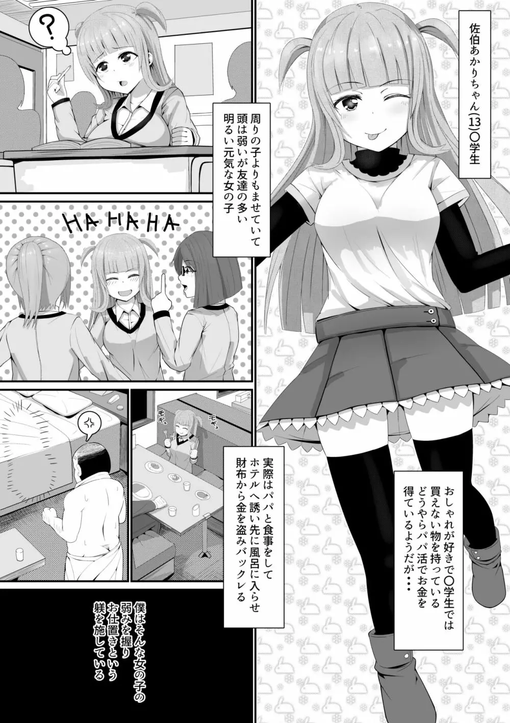 弱みにつけこみメスガキ調教 Page.3