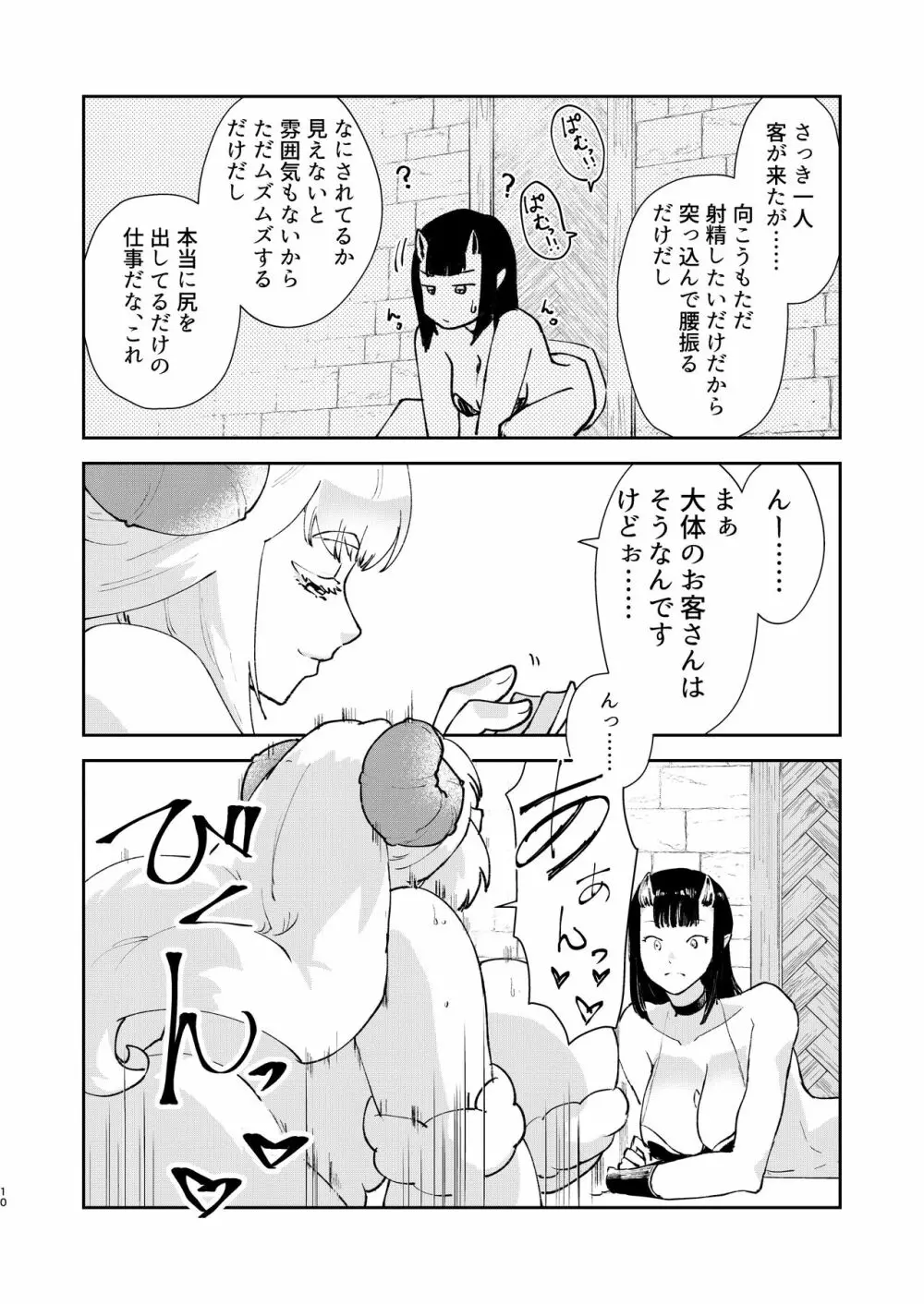 元最強魔王現TS娼婦2 眠ってお尻出すだけの簡単なお仕事編 Page.8