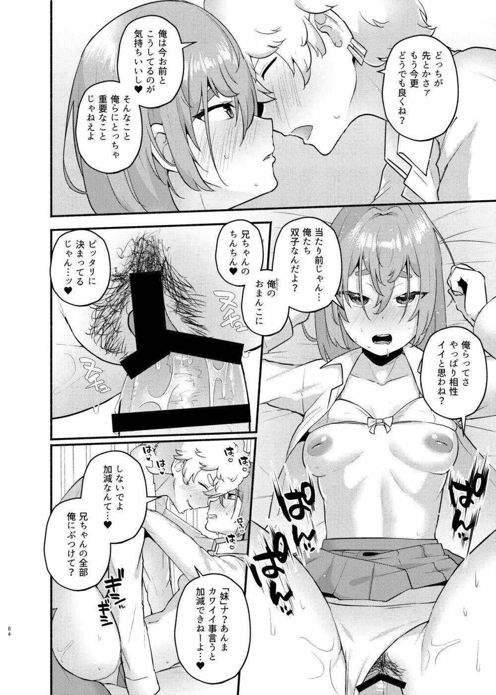 俺の弟が妹になった話 Page.64