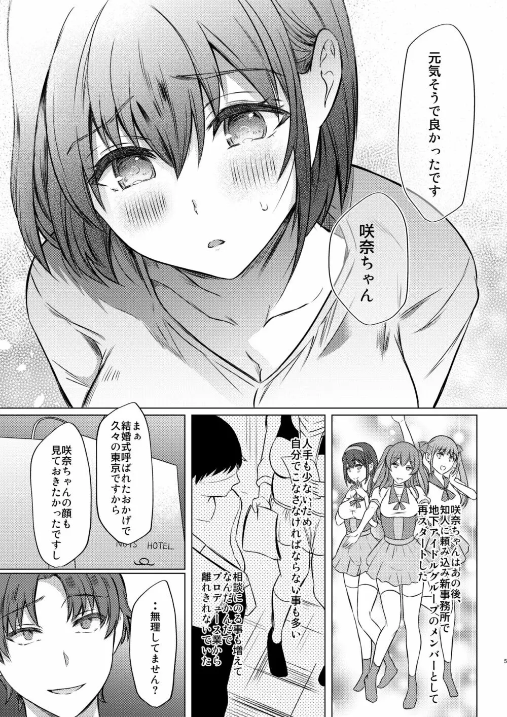 売れない担当アイドルにAV指導することになった話2 Page.6