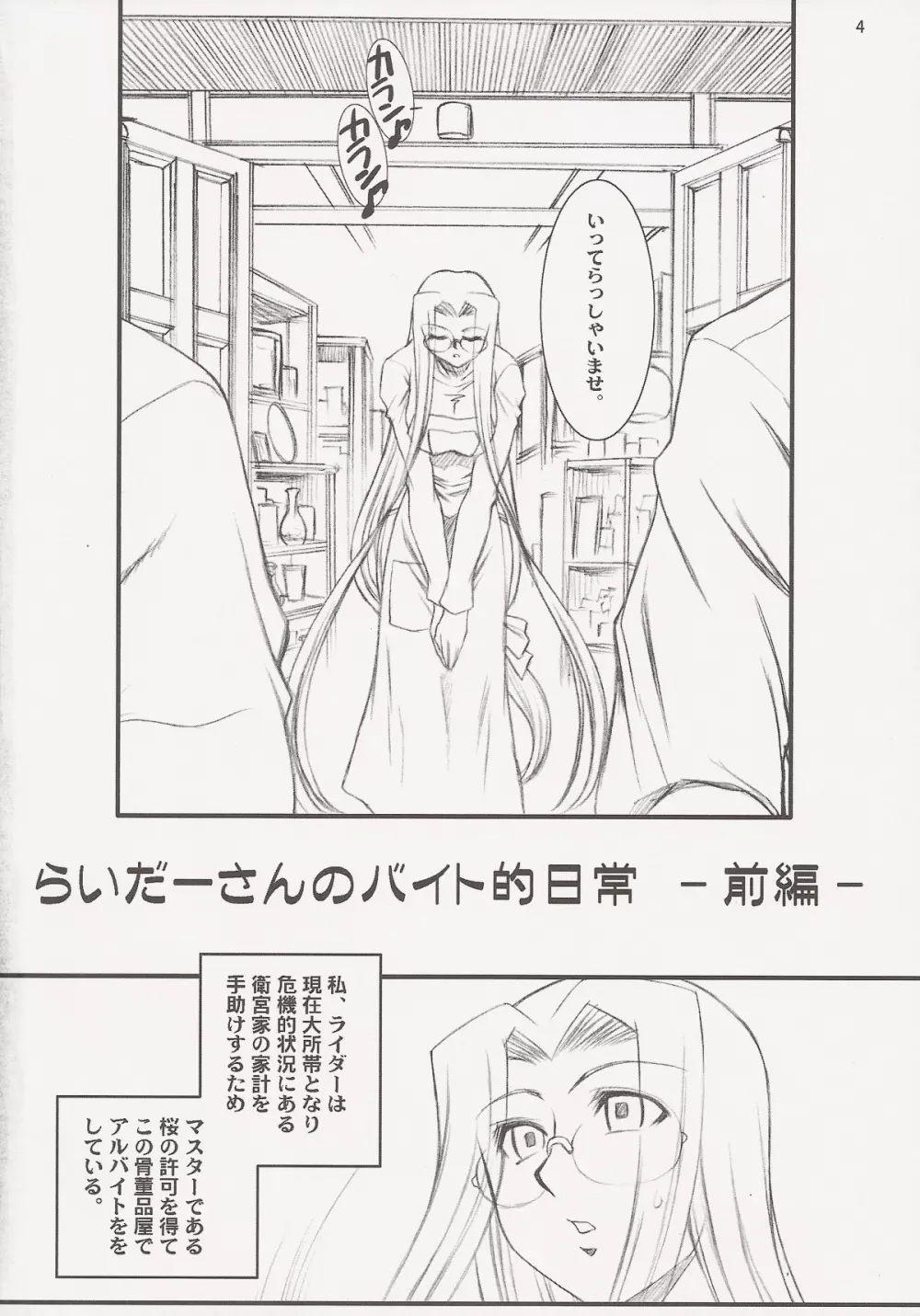 らいだーさんのバイト的日常~前編~ Page.3