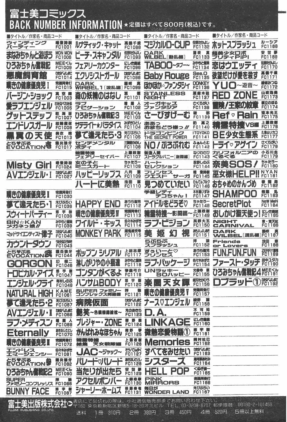 キャンディータイム 1995年10月号 Page.243