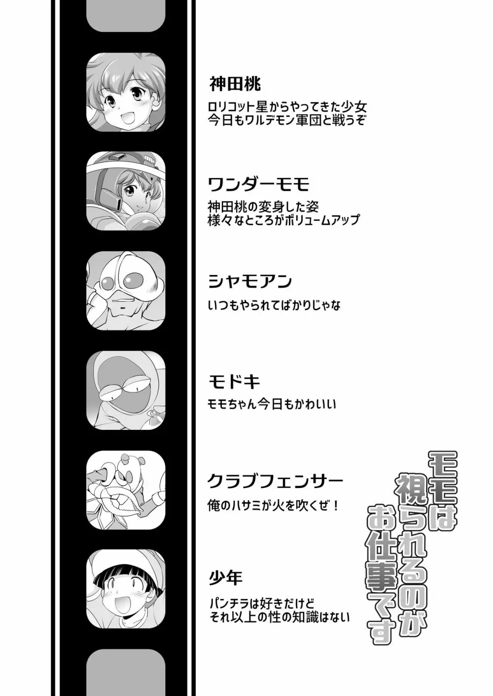 モモは視られるのがお仕事です Page.3